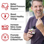 Force Factor Total Beets side label displaying MegaNatural BP grape seed extract ingredients