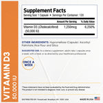ForestLeaf high potency vitamin D3 vegetable capsules next to the bottle