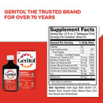 Geritol liquid iron and vitamin supplement authentic USA imported bottle