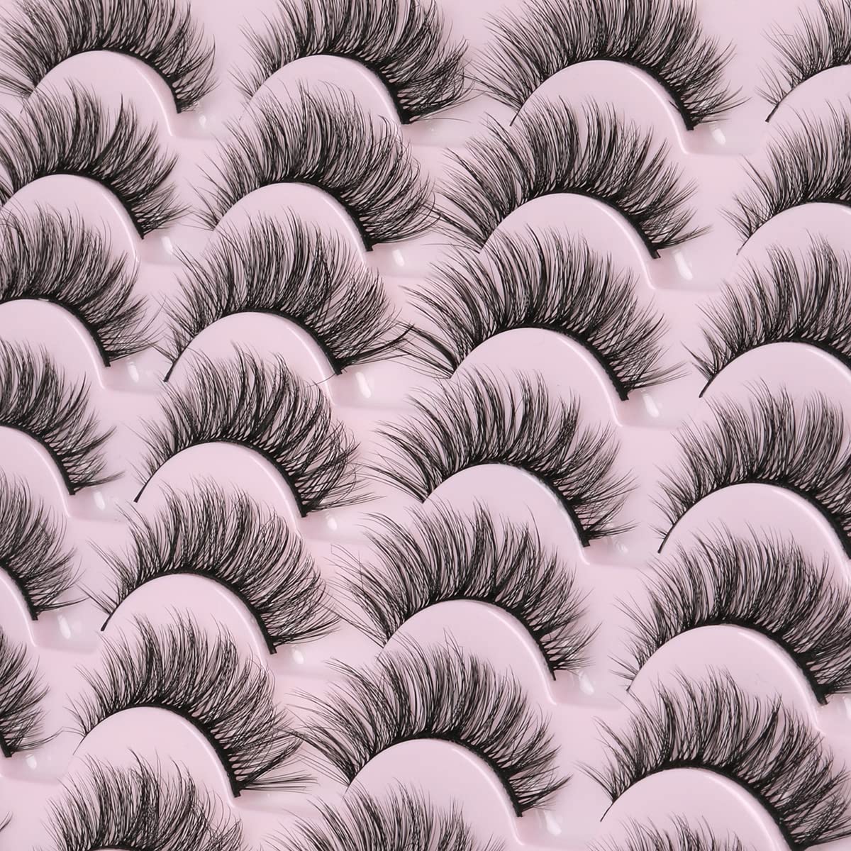 Kiromiro premium synthetic fiber false eyelashes full collection view