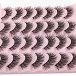 Kiromiro handmade reusable cat eye strip lashes single pair display