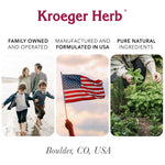 Kroeger Herb holistic heart and circulation care bottle standing upright