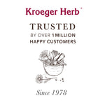 Dropy India imported Kroeger Herb Products packaging showing authentic seal
