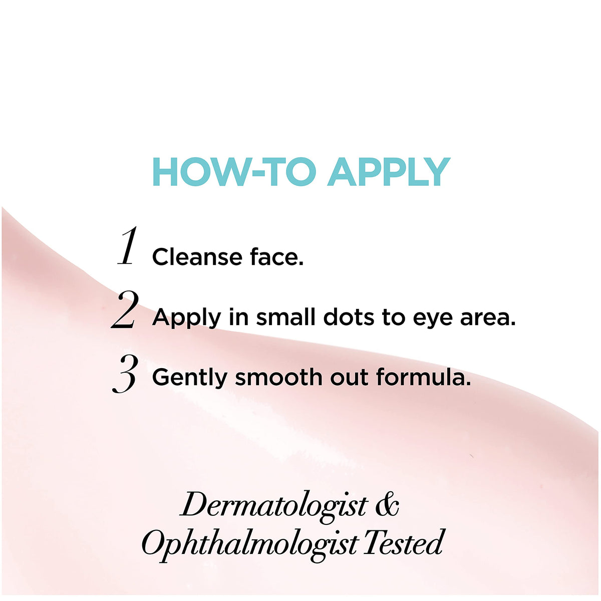 L'Oreal Paris dermatologist tested under-eye cream for fine lines