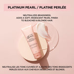 Back label view of L'Oreal Paris toning gloss showing ingredients and application timing instructions.