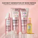 L'Oreal Paris pre shampoo hair treatment with citric acid bonding complex.