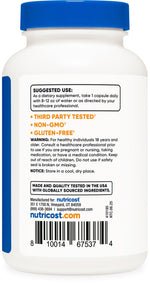 Close up of the clear vegetarian capsules containing premium 4:1 milk thistle seed extract