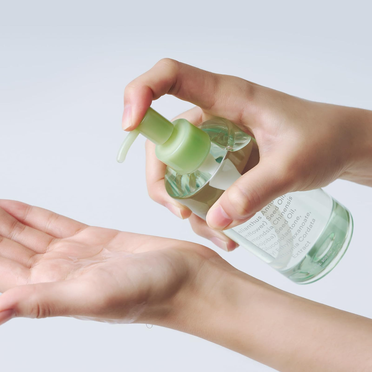 Abib heartleaf cleansing oil bottle detail