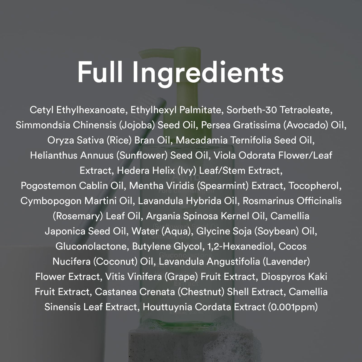 Authentic USA imported Abib cleansing oil