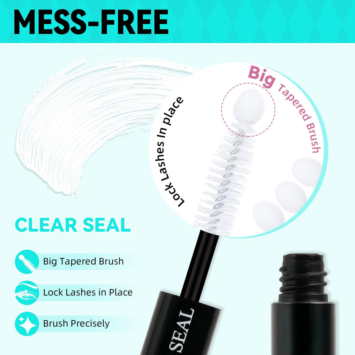 Using Amzgirl Lash remover with a cotton pad for eye makeup