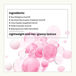 Cistto cleansing oil application on dry skin