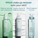 Caudalie makeup remover oil texture demonstration