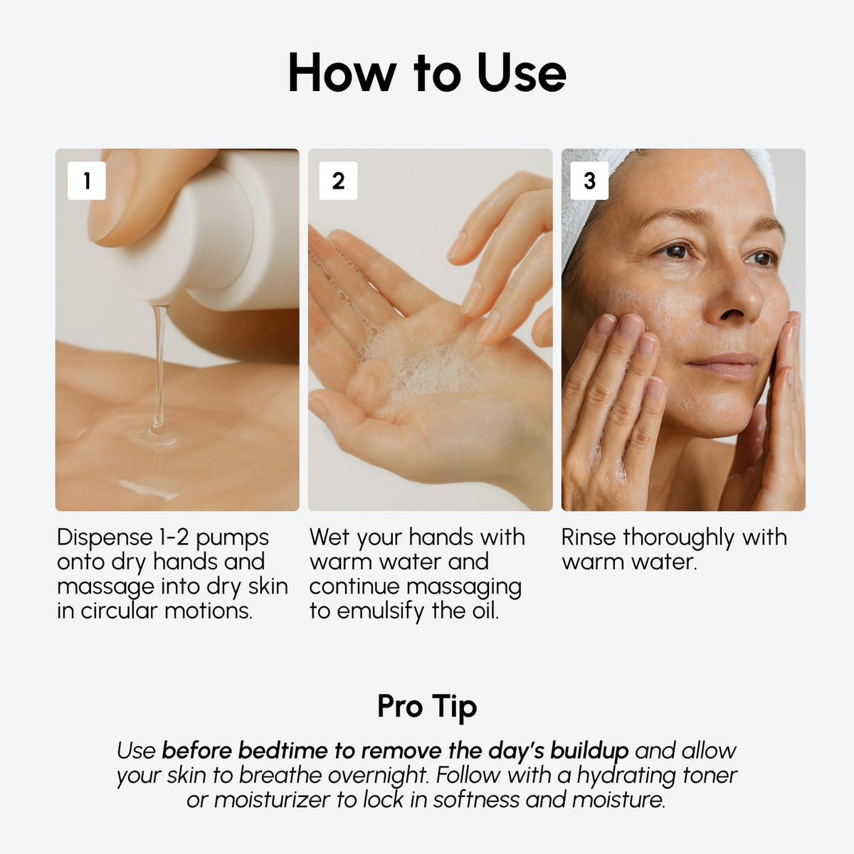 Maree Deep Cleansing Oil for sensitive skin