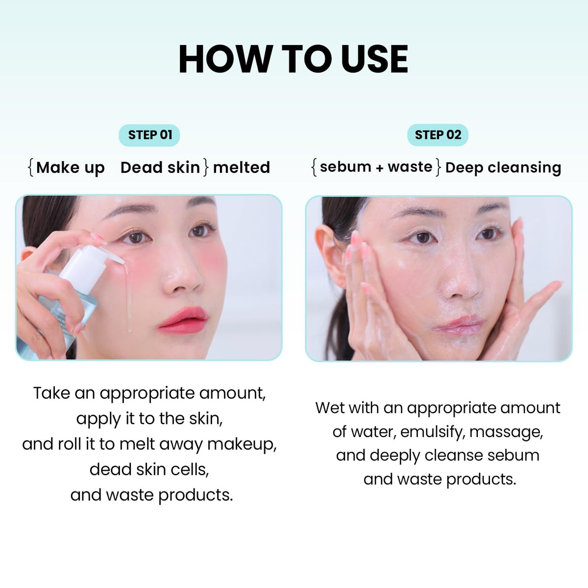 Ilso Super Melting Sebum Cleansing Oil emulsified texture