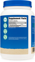 Imported USA organic spirulina powder scoop presentation for daily smoothies