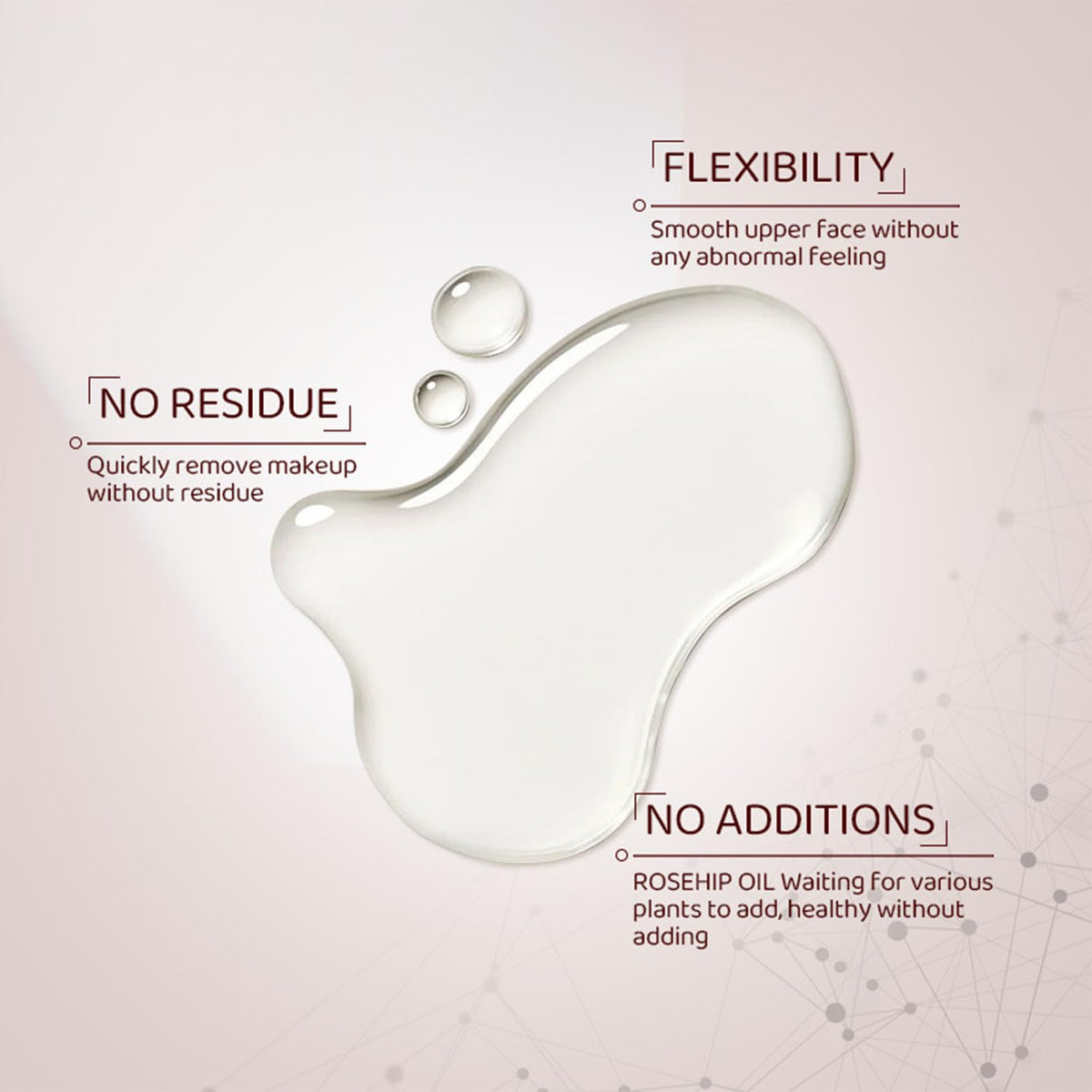 Sigaitwax rose hip and camellia extract cleansing oil close up