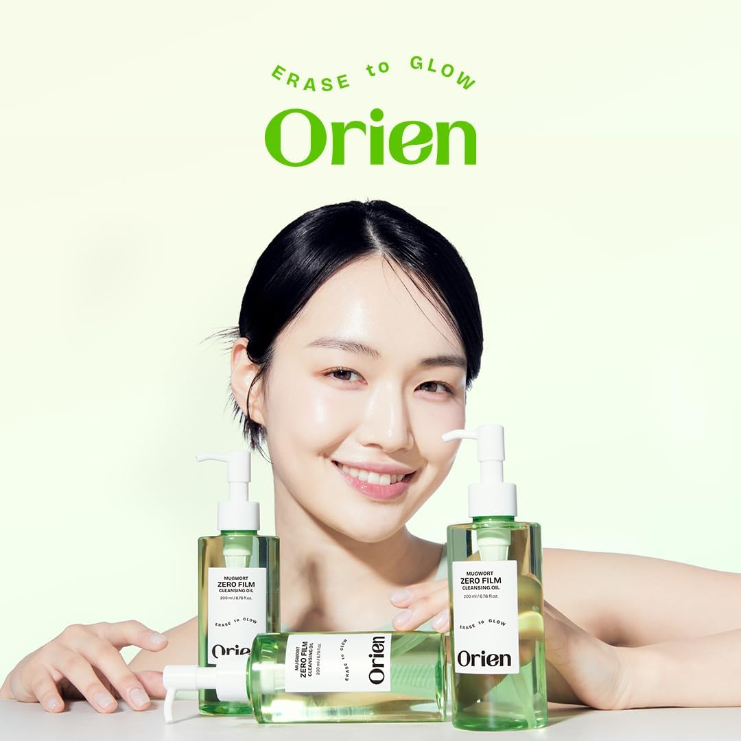 Orien Mugwort Zero Film Cleansing Oil lifestyle application