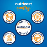 Nutricost Cayenne Pepper two hundred and forty capsule count bottle placed upright showcasing gluten free and non-gmo certifications.
