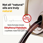 Ma:nyo Pure Cleansing Oil showing milky emulsification process