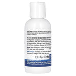Beauty Without Cruelty fragrance free face and eye makeup remover bottle showcasing certified vegan details