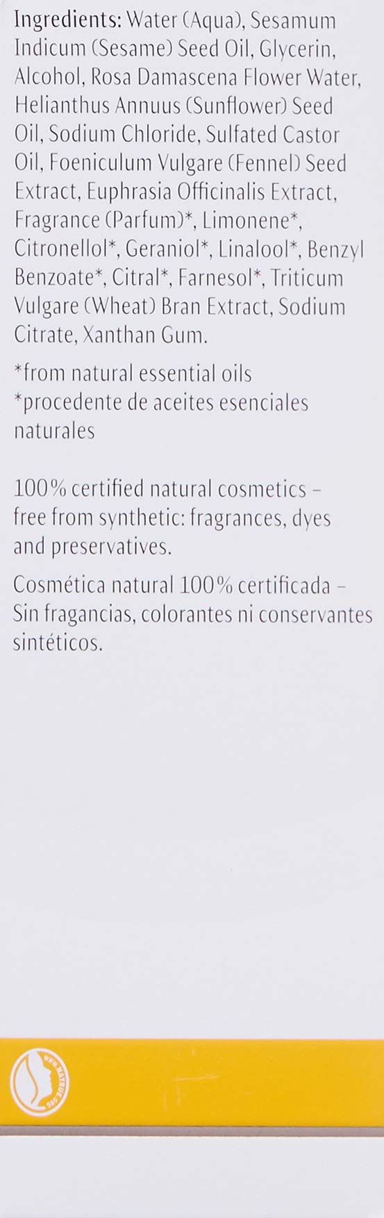 Premium gentle eye makeup remover fluid by Dr Hauschka for waterproof mascara