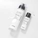 Side view of authentic COSRX multi peptide skin booster essence for pore care and sebum control