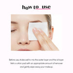 ETUDE Lip And Eye Remover 21AD showing the mixed formulation after shaking the bottle