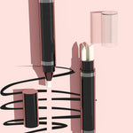 Side profile of the sleek black Easilydays eye makeup eraser stick tool.