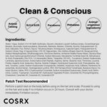 A close up view of the COSRX Peptide 132 kit components emphasizing the authentic imported product labels.