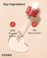 Authentic COSRX imported skincare packaging showing centella complex ingredients list.