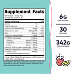 Nutricost BCAA for Women supplement facts label