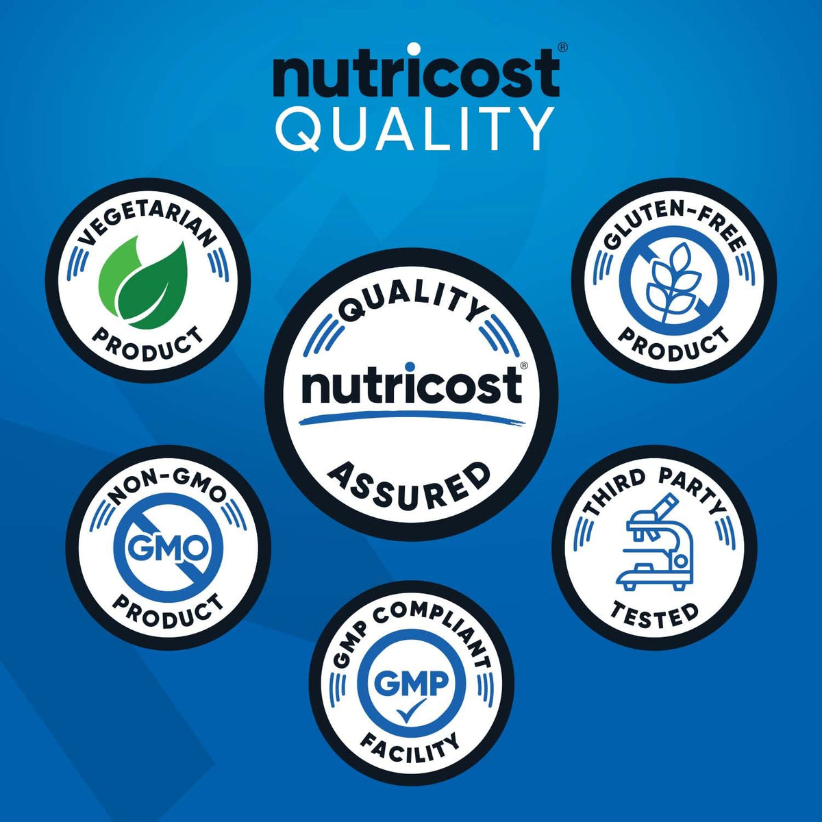 Nutricost vegetarian BCAA powder scoop showing fine crystalline texture