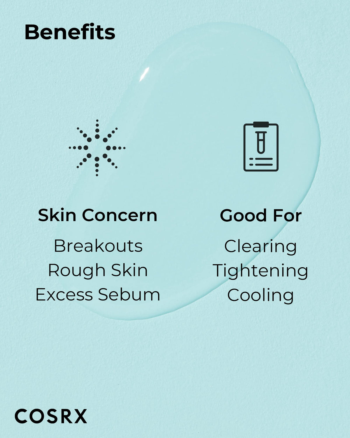 Authentic COSRX imported skincare packaging with a focus on the BHA and tannin product features