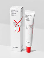 Back of the COSRX AC Collection spot treatment tube highlighting paraben free and cruelty free certifications.
