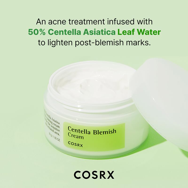 COSRX Korean skincare blemish cream for fading post acne pigmentation