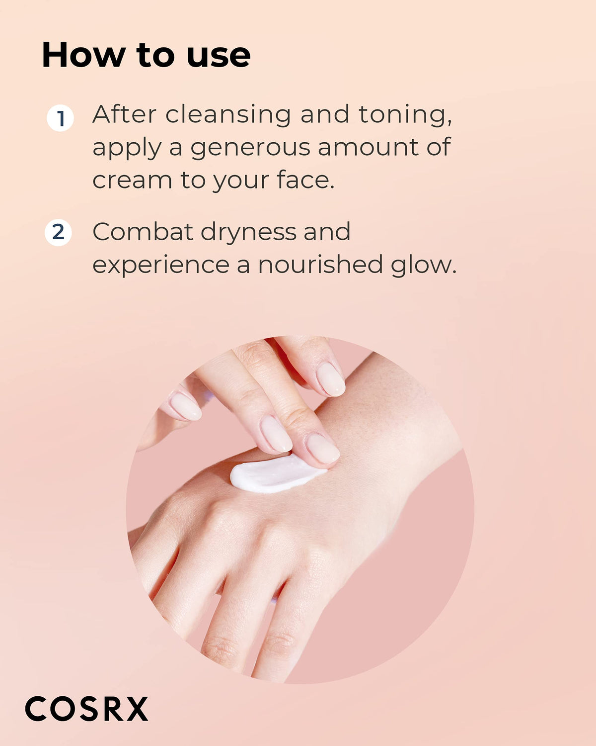COSRX Balancium ceramide cream product label information