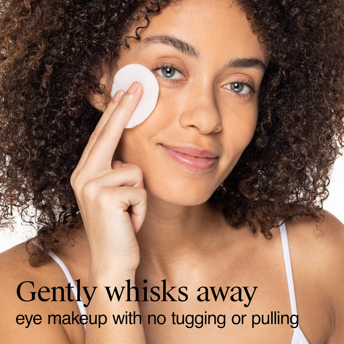 Authentic USA imported eye makeup cleanser bottle for sensitive skin and contact lens wearers.