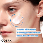 COSRX hyaluronic acid and panthenol face moisturizer packaging and box layout