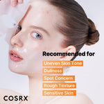 Texture detail of the cooling hydrogel sheet mask by COSRX for skin glow