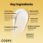 Authentic COSRX imported skincare airless pump container close up