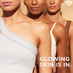 Side view of the Sublime Bronze tinted sunless tan bottle displaying product volume and instructions