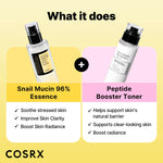 USA imported COSRX snail mucin and peptide serum texture demonstration