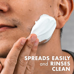 Gillette Foamy Regular shaving foam lather texture demonstration