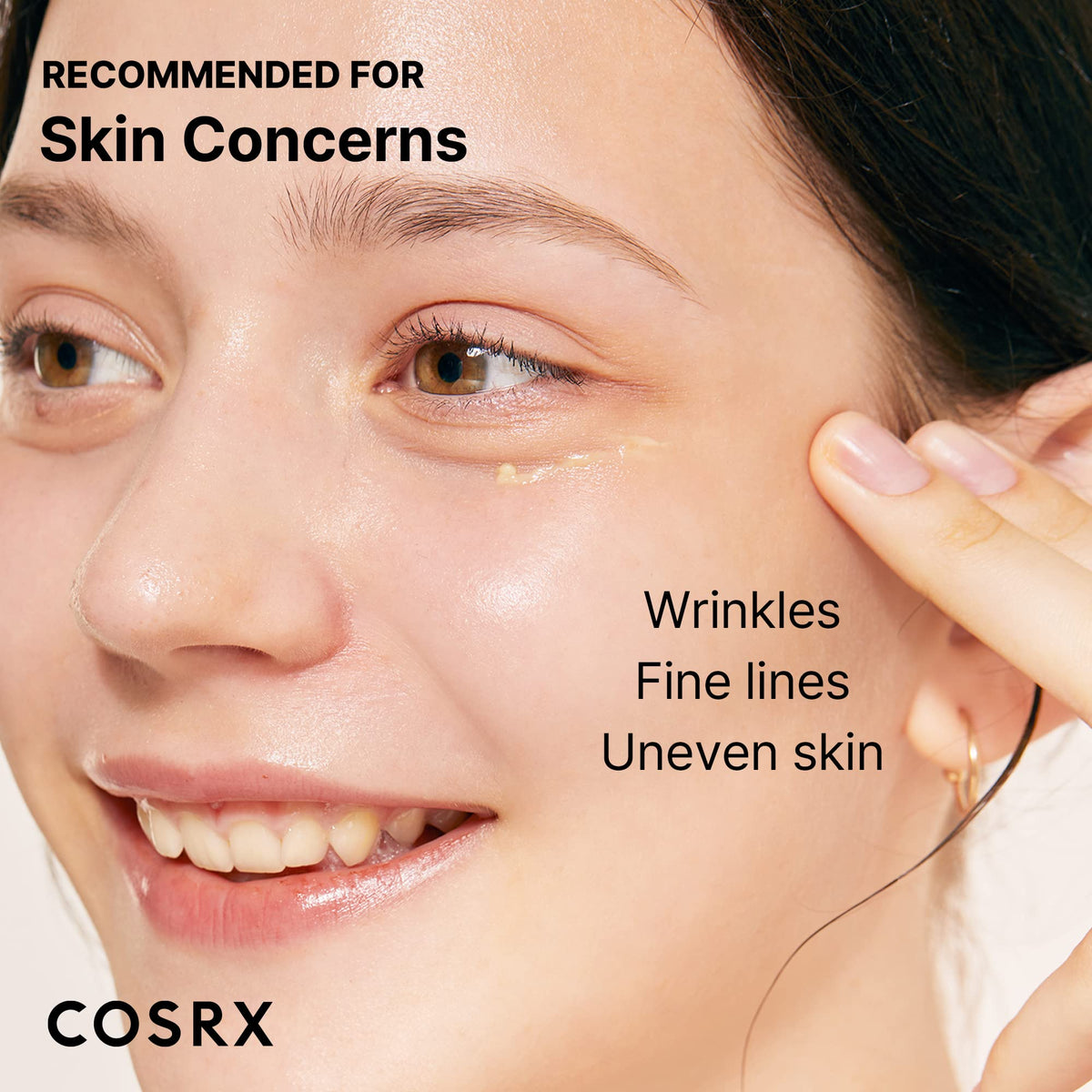 COSRX retinol cream tube showcasing the premium packaging and ingredients list