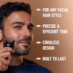 Gillette Pro Beard Trimmer precision wheel and settings