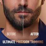 King C. Gillette trimmer blade close up