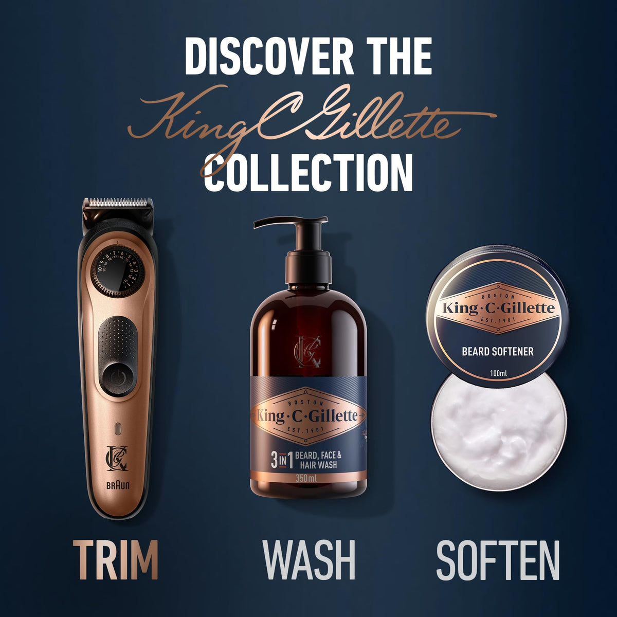 Gillette Pro Beard Trimmer professional packaging