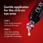 Olay imported anti wrinkle eye serum product texture shot