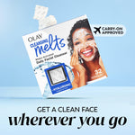 Olay hyaluronic acid skin plumping face wash box graphics and instructions