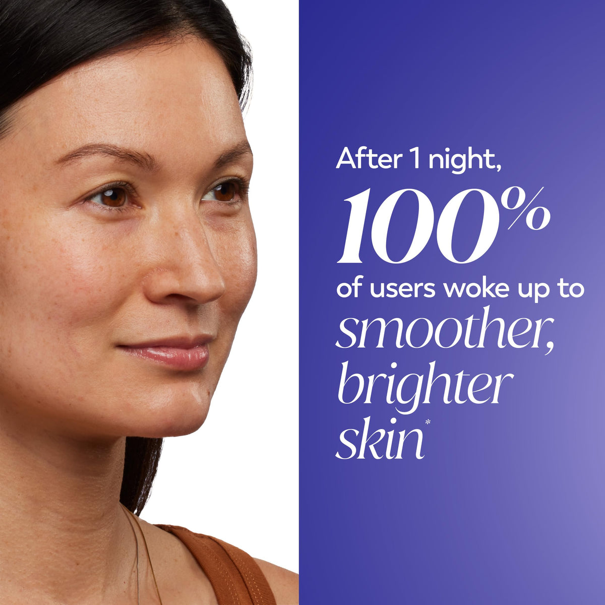 Side view of Olay Regenerist Retinol 24 jar showing product details and directions